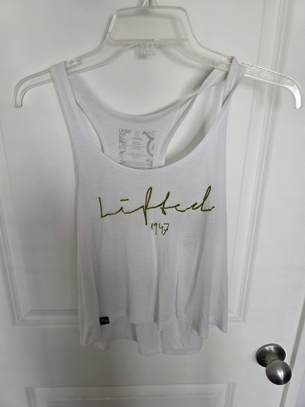 Lifted 1947 Women's White Graphic Tank Top